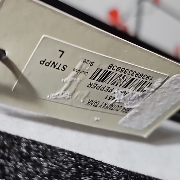 Agolde Gray Cutaway Tank Top Size Large NWT - Picture 5 of 7